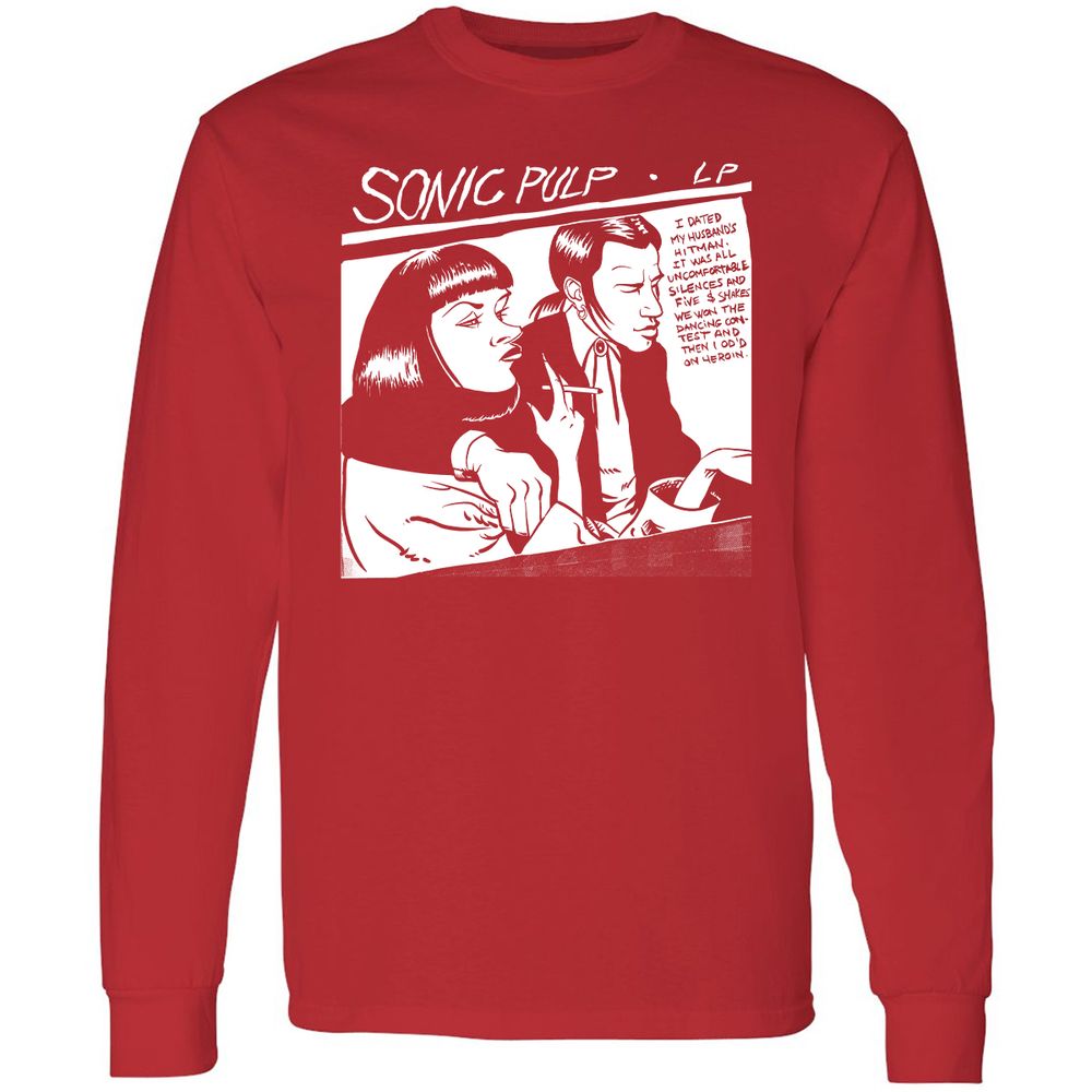 Long Sleeve T-Shirt - 445XDU2P - Red - 14