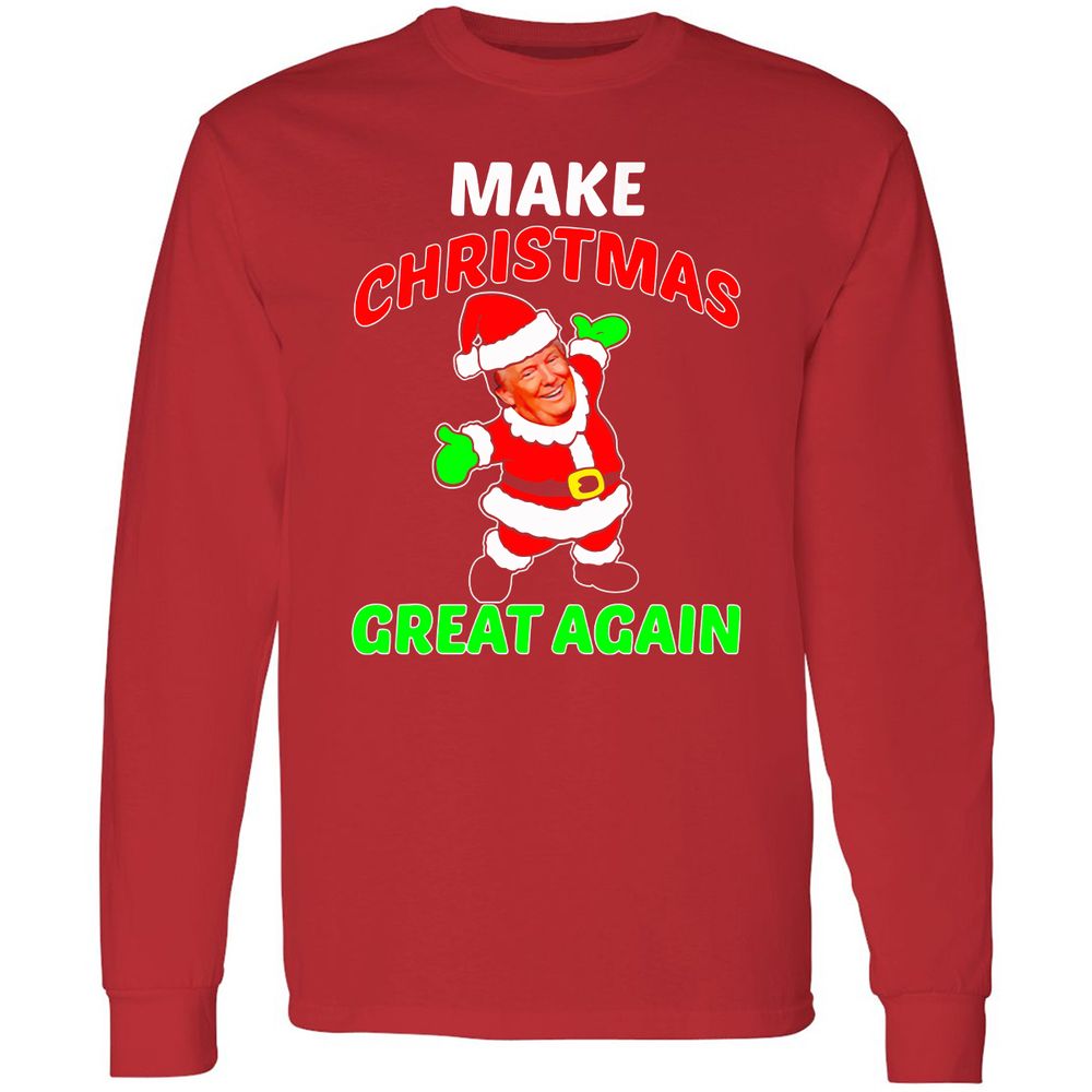 Long Sleeve T-Shirt - D5S25GKH - Red - 14
