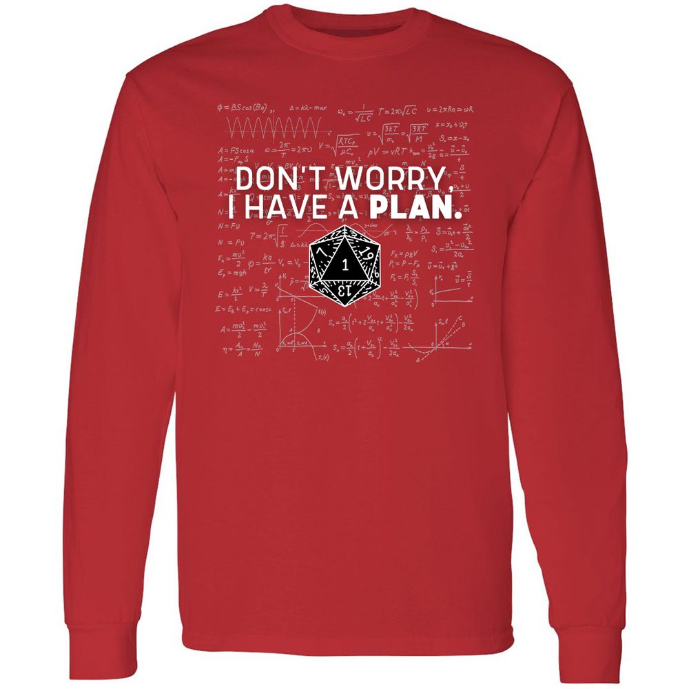 Long Sleeve T-Shirt - K6F5ABZL - Red - 14