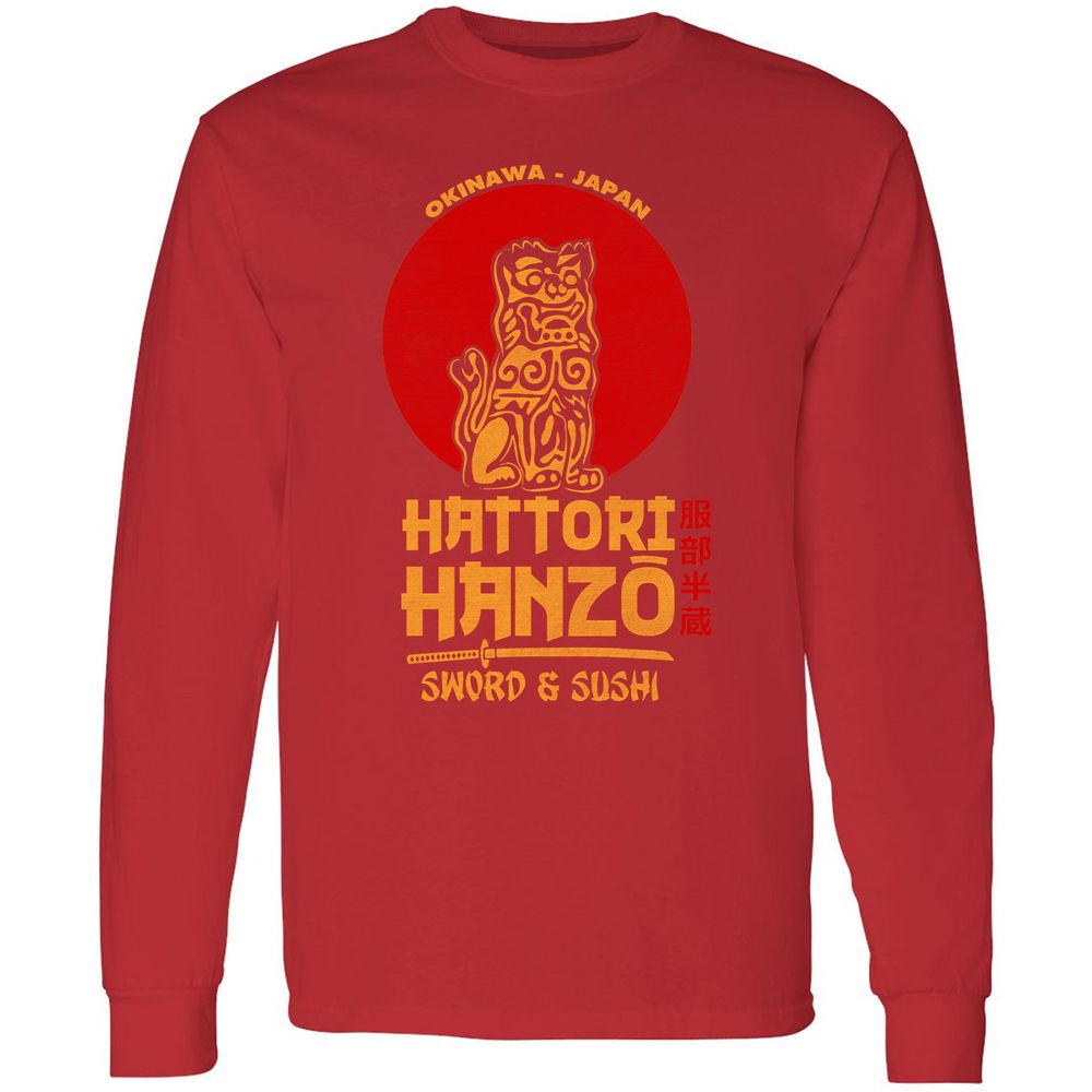 Long Sleeve T-Shirt - HA2BABVN - Red - 14