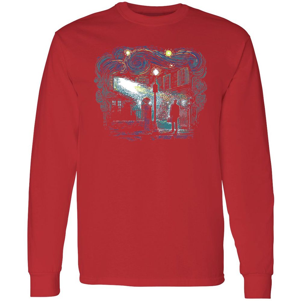 Long Sleeve T-Shirt - FNADUH8B - Red - 14