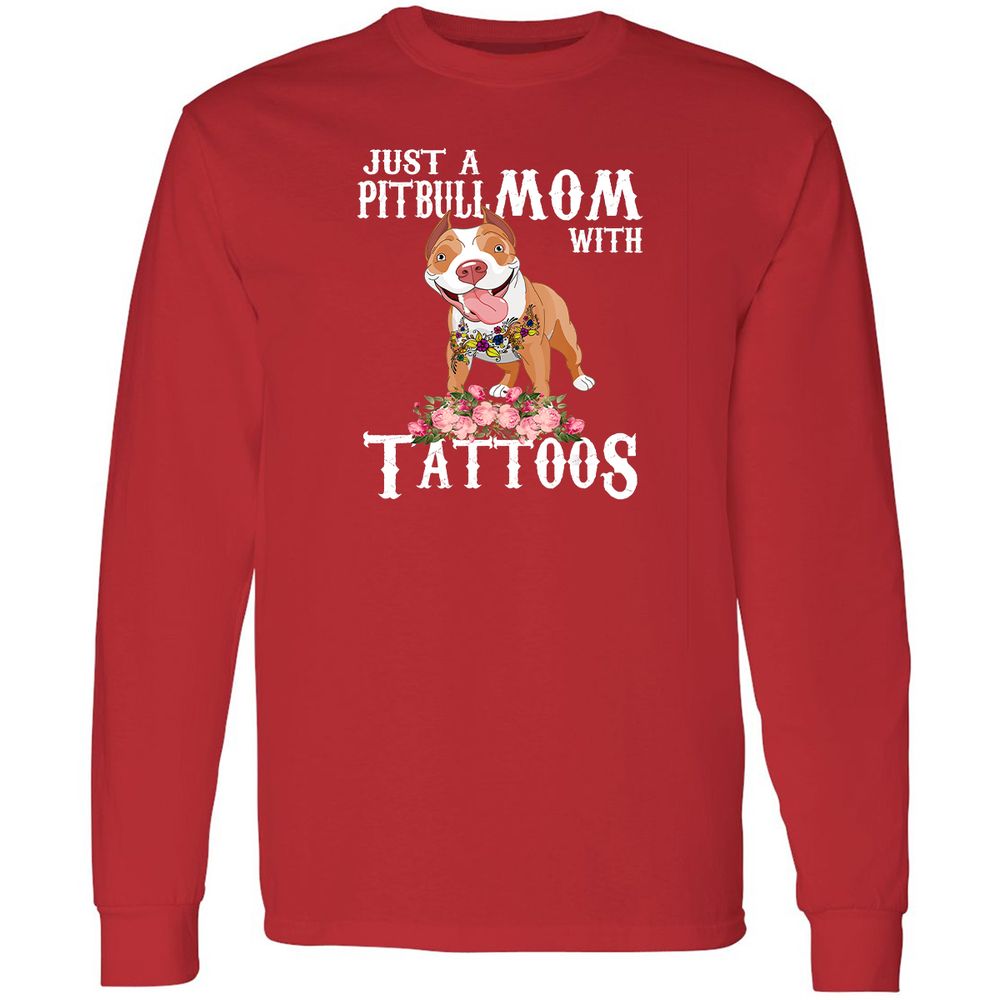 Long Sleeve T-Shirt - 9HYPZHAR - Red - 14