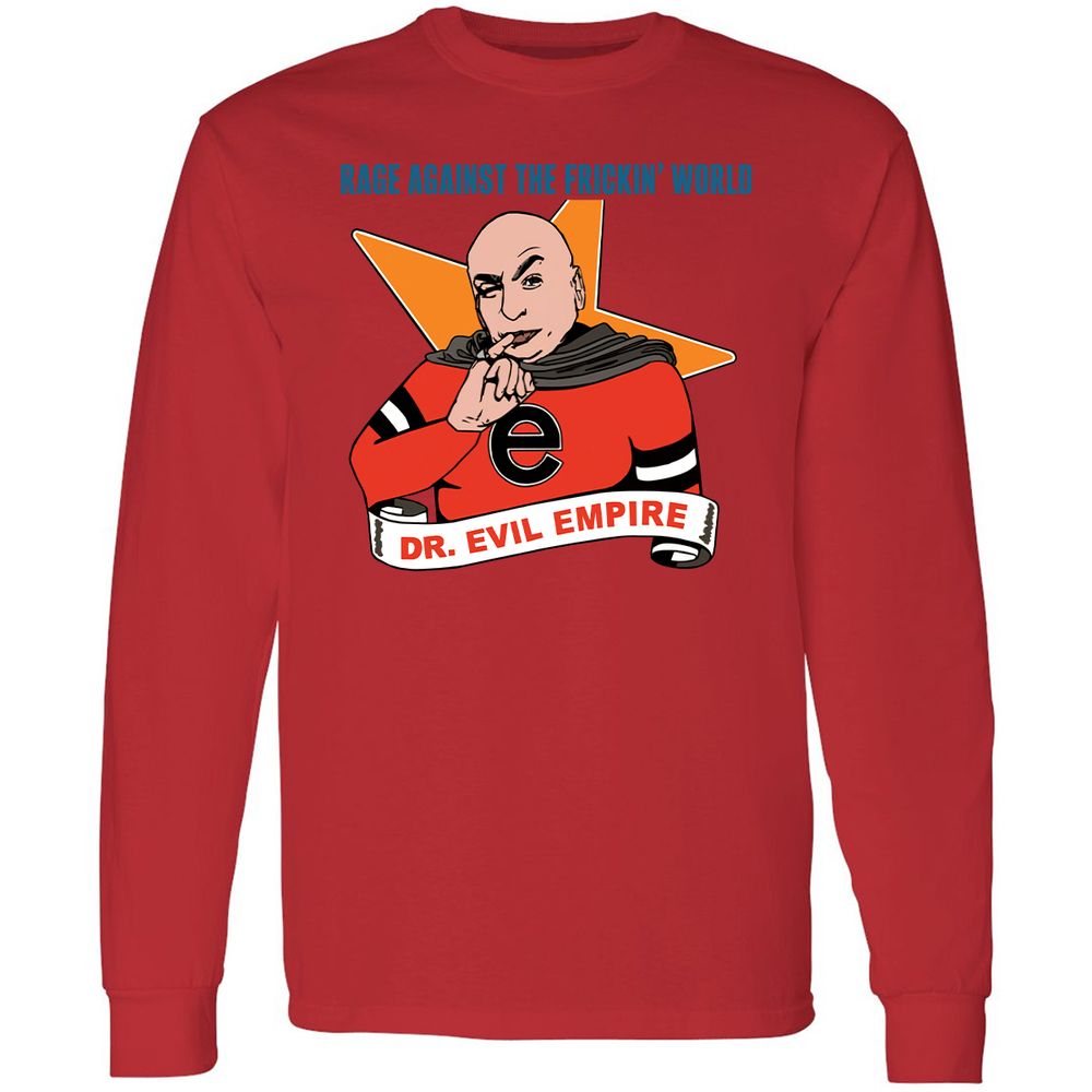 Long Sleeve T-Shirt - ZLTYEHKJ - Red - 14