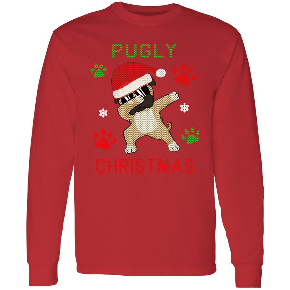 Long Sleeve T-Shirt - D3YX4EMK - Red - 14
