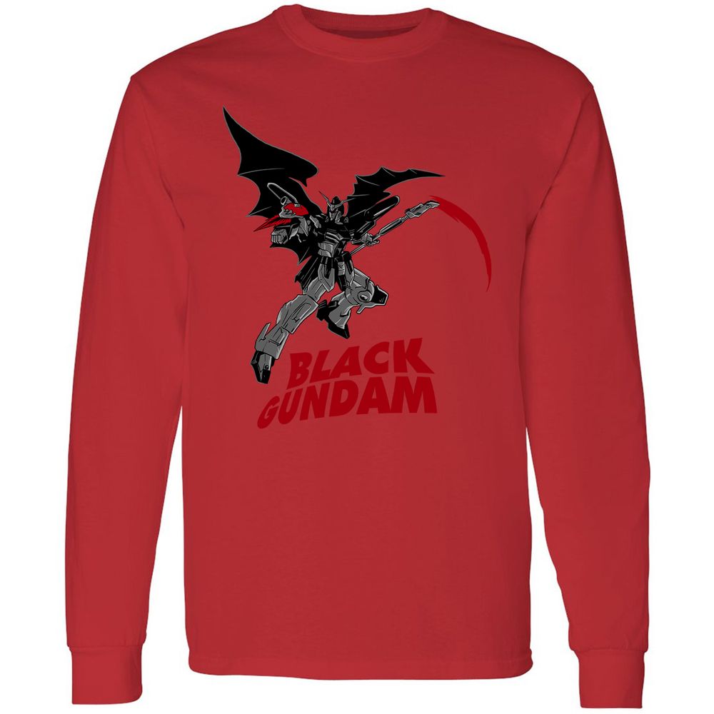 Long Sleeve T-Shirt - 7H4FUBVZ - Red - 14