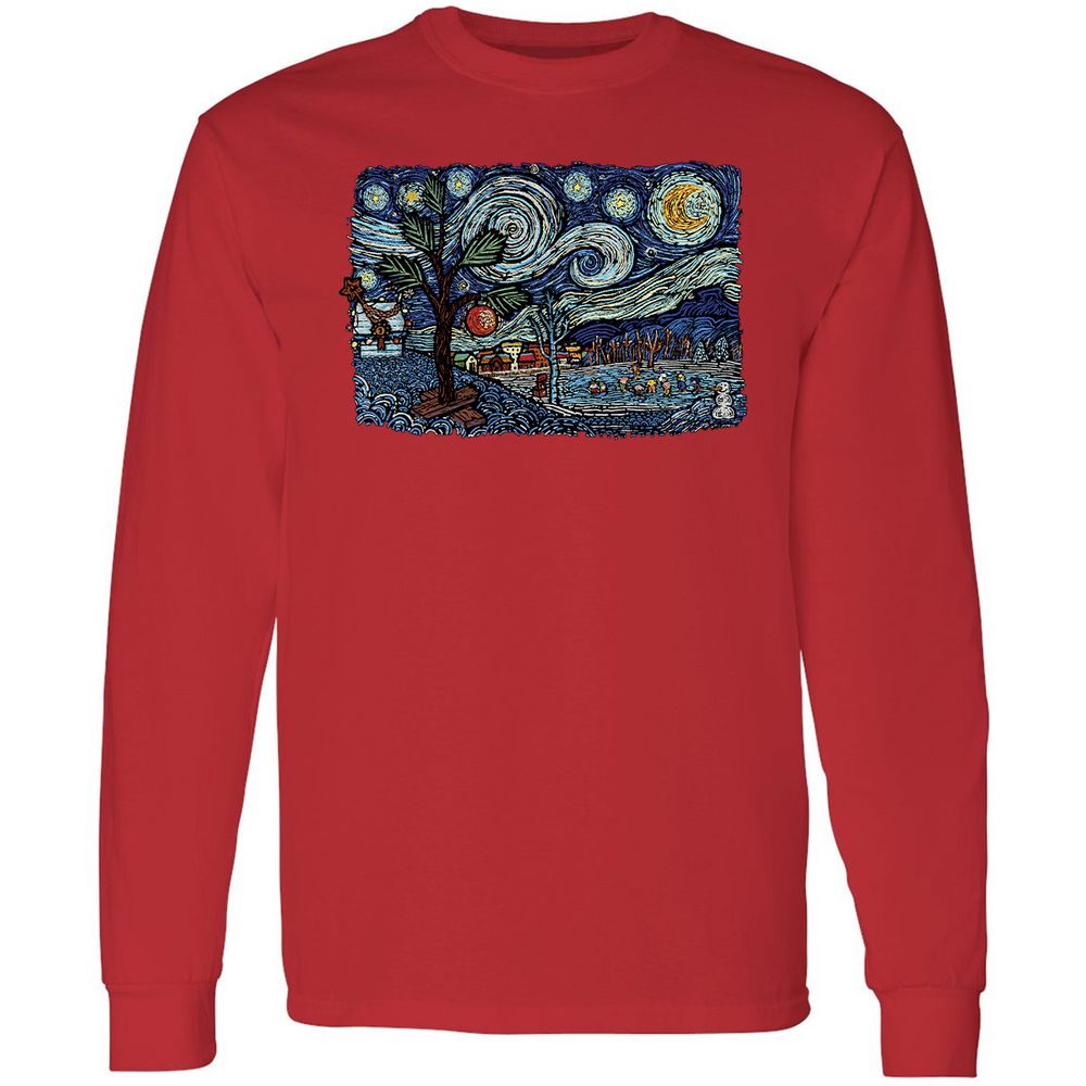 Long Sleeve T-Shirt - 17R6V3TJ - Red - 14