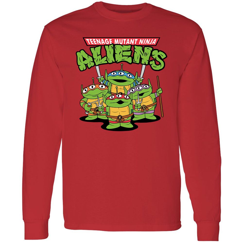 Long Sleeve T-Shirt - BPJ7G6TF - Red - 14