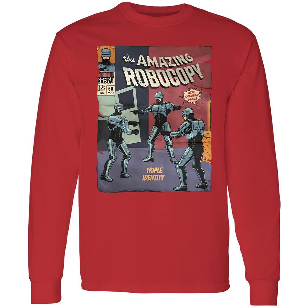 Long Sleeve T-Shirt - RSE5S91K - Red - 14