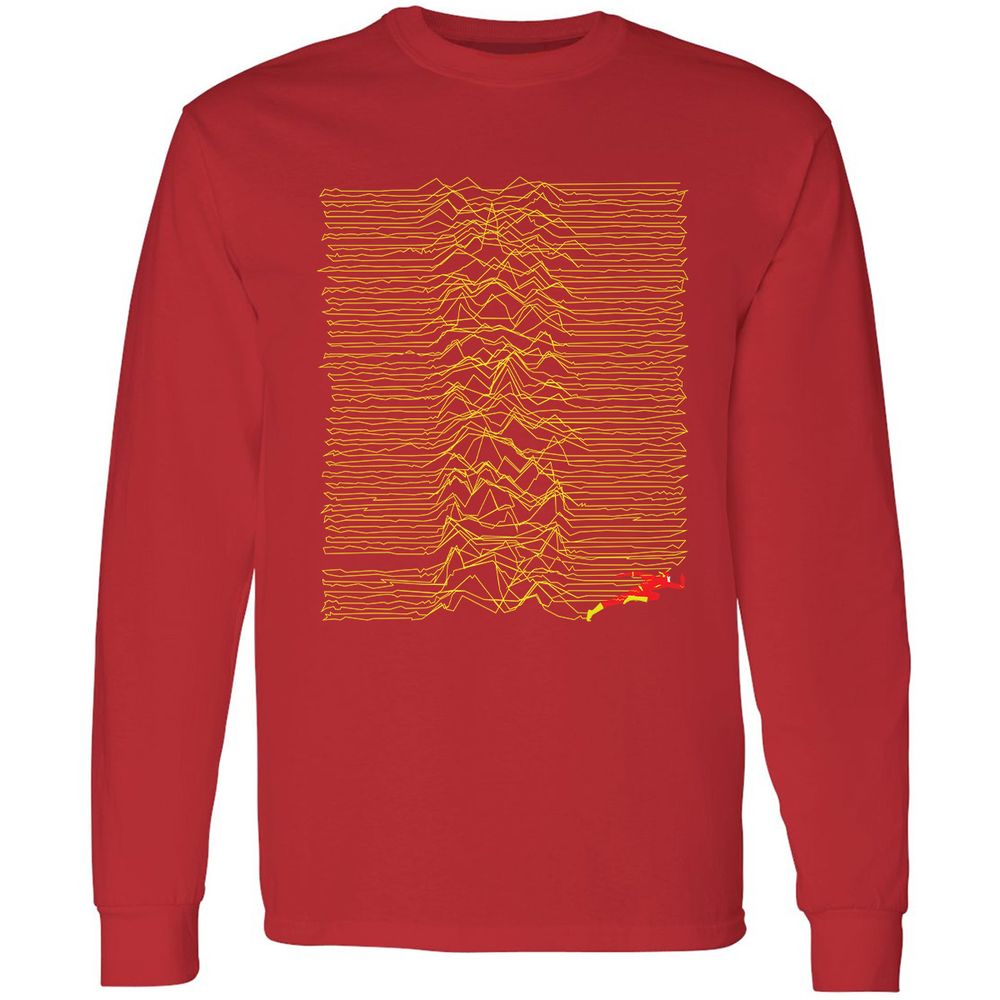 Long Sleeve T-Shirt - T8WCU515 - Red - 14
