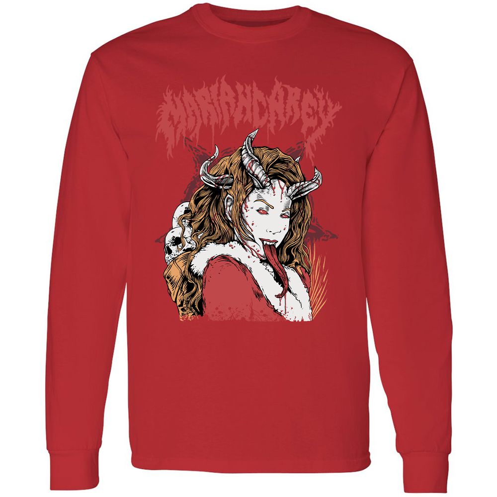 Long Sleeve T-Shirt - R9SFDGVD - Red - 14