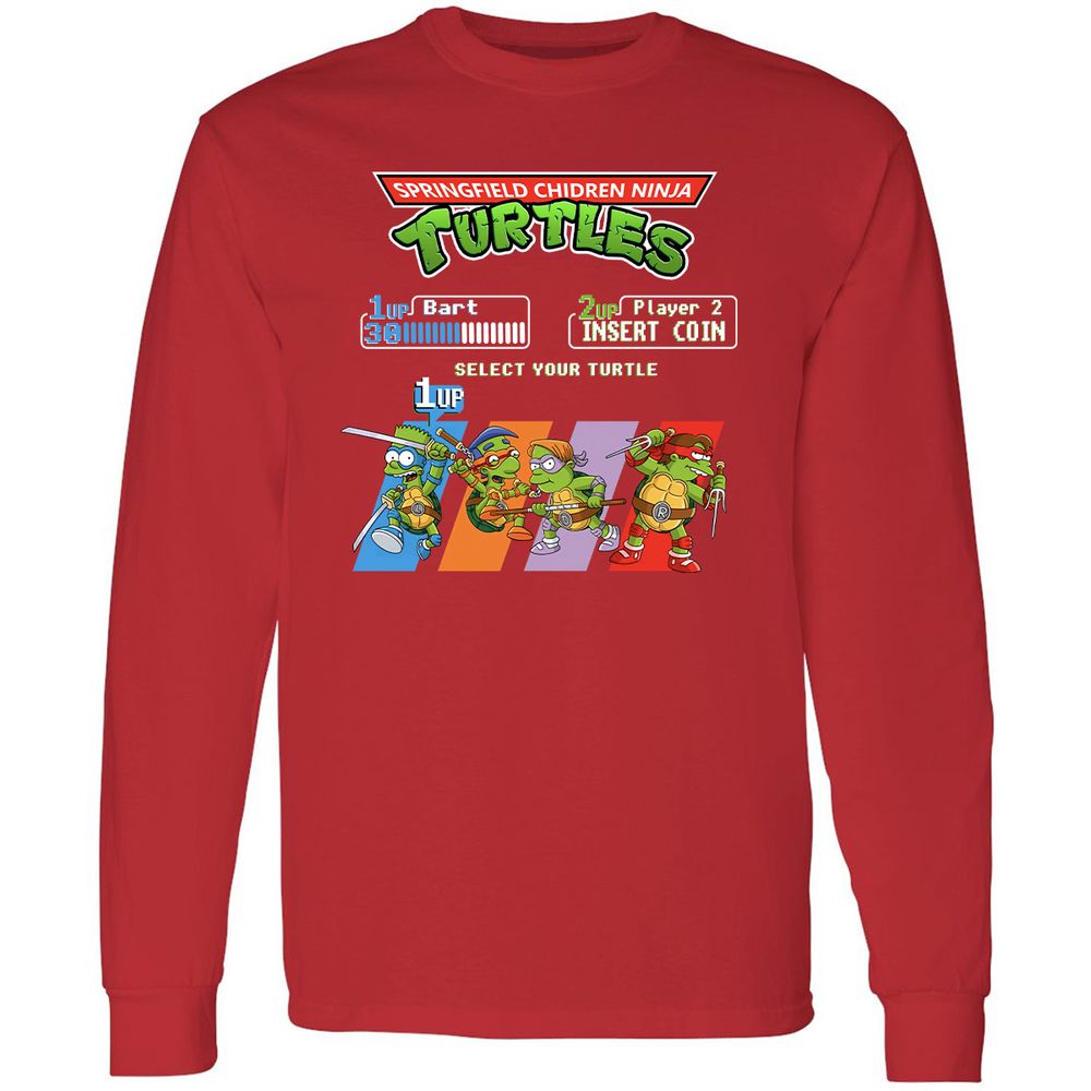 Long Sleeve T-Shirt - UCZ1AJDD - Red - 14