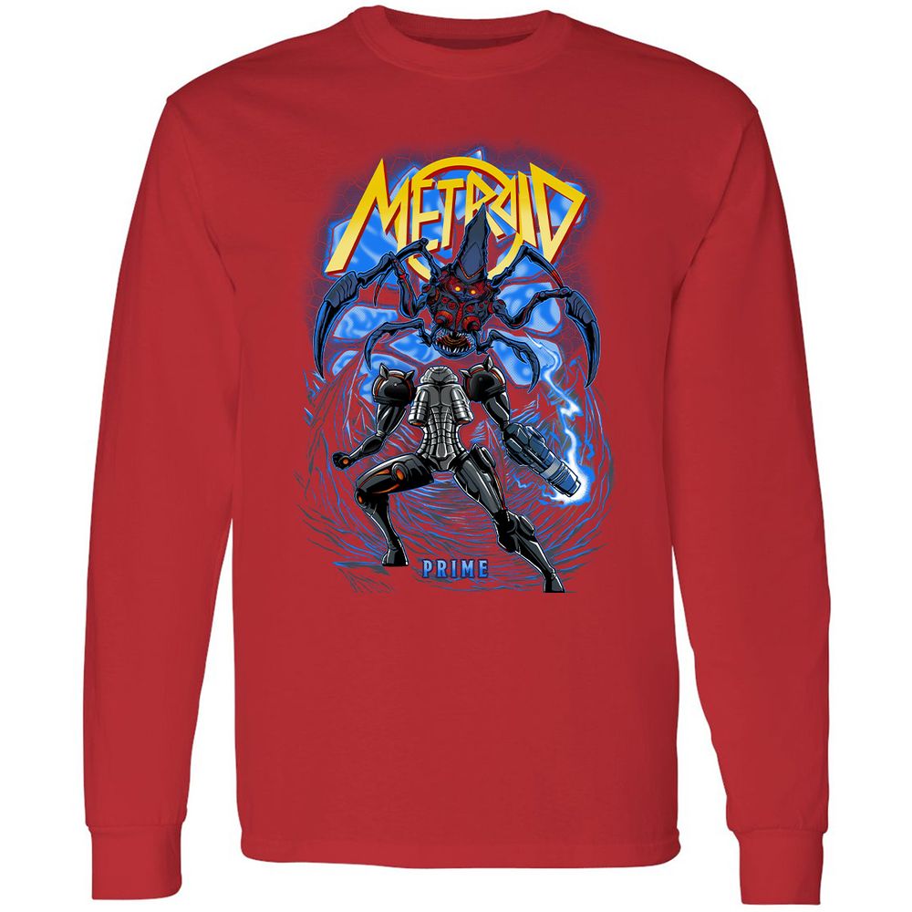 Long Sleeve T-Shirt - 9XA8TAZP - Red - 14
