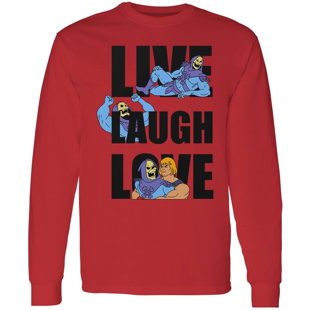 Long Sleeve T-Shirt - VQFB7XNY - Red - 14