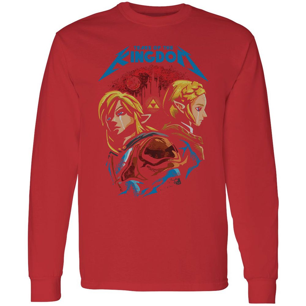 Long Sleeve T-Shirt - 4Q8AEX23 - Red - 14