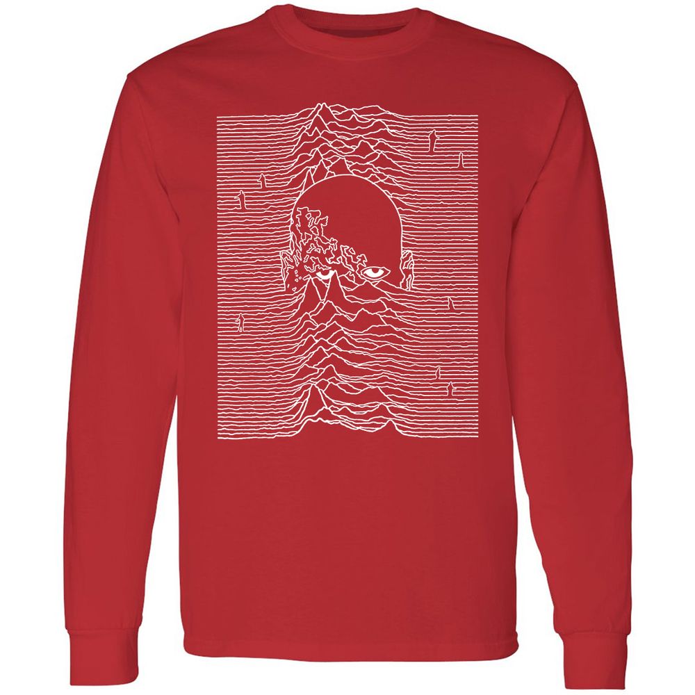 Long Sleeve T-Shirt - 5KRPSV7P - Red - 14