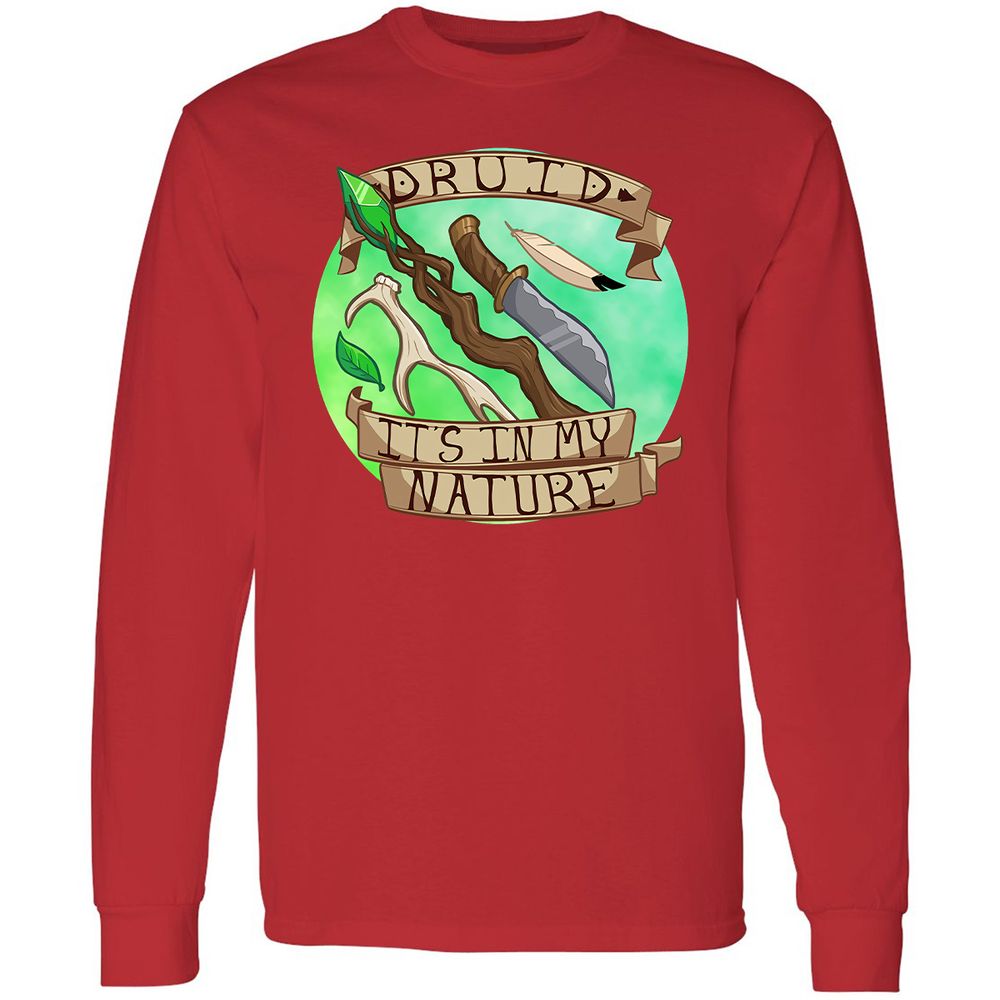 Long Sleeve T-Shirt - 8T11B194 - Red - 14