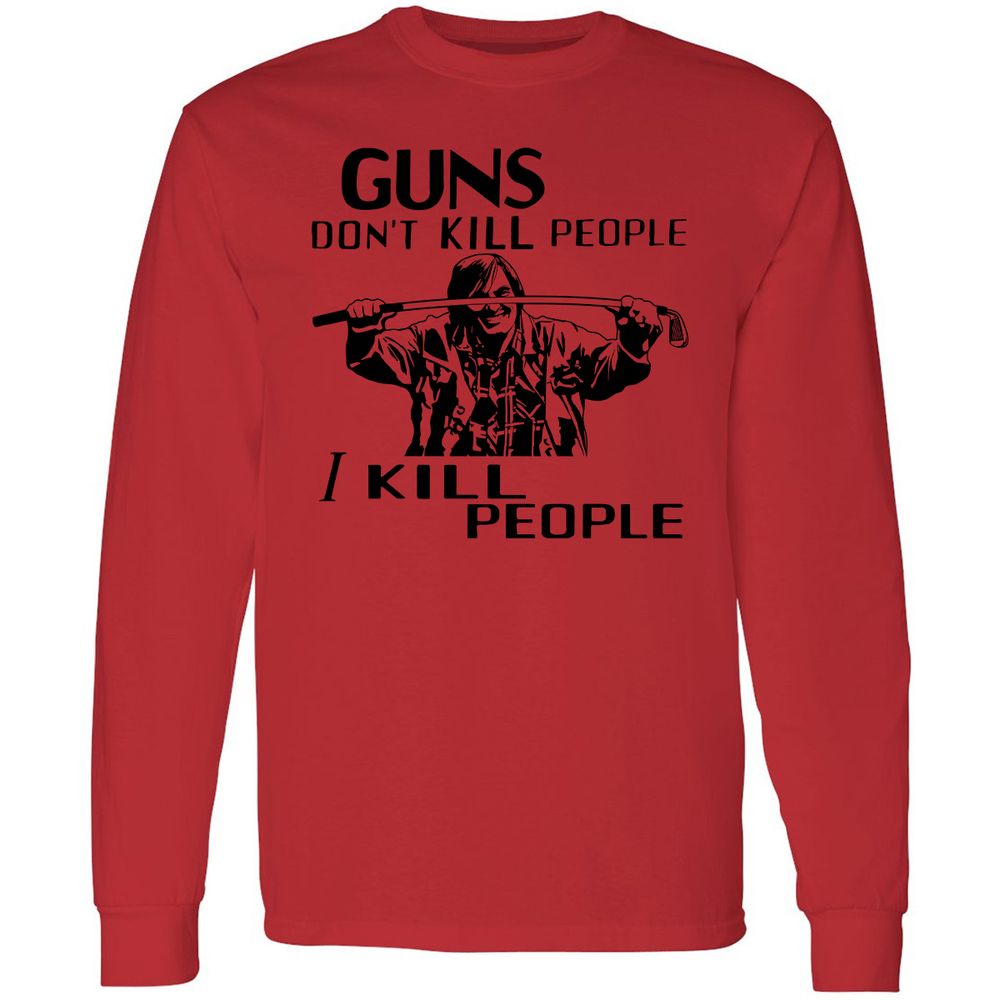 Long Sleeve T-Shirt - PEE35BDP - Red - 14