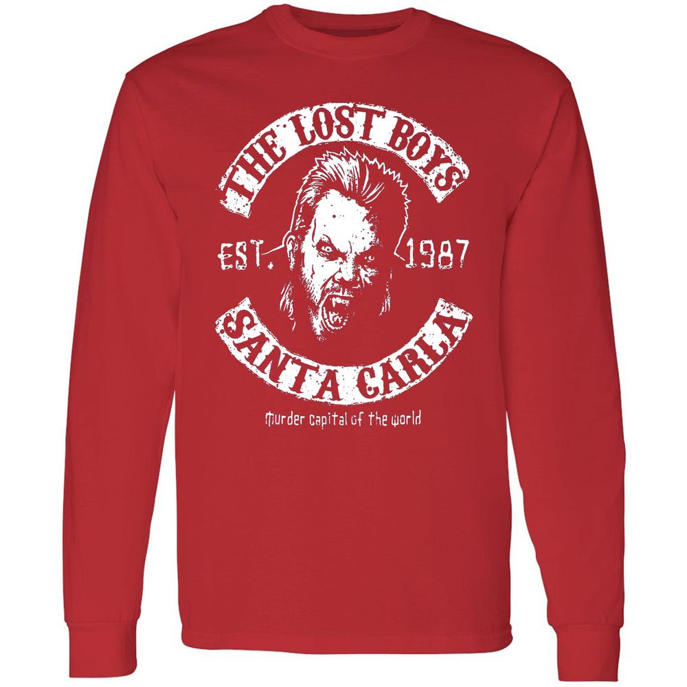 Long Sleeve T-Shirt - RBY7S294 - Red - 14