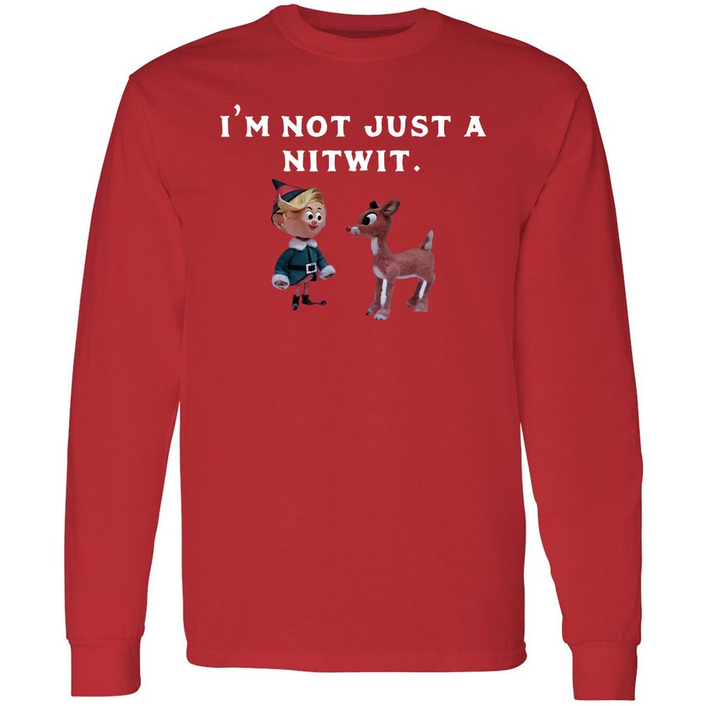 Long Sleeve T-Shirt - C7Q1RBLQ - Red - 14