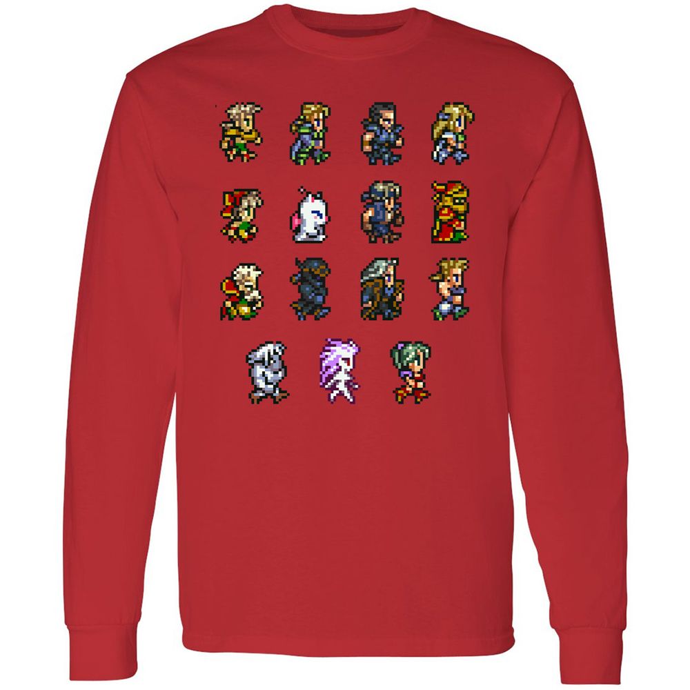 Long Sleeve T-Shirt - GE77SPY4 - Red - 14