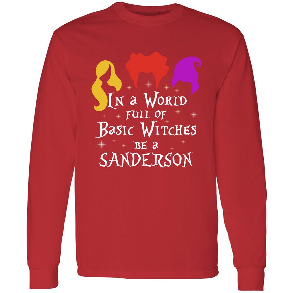 Long Sleeve T-Shirt - CXGY8S78 - Red - 14