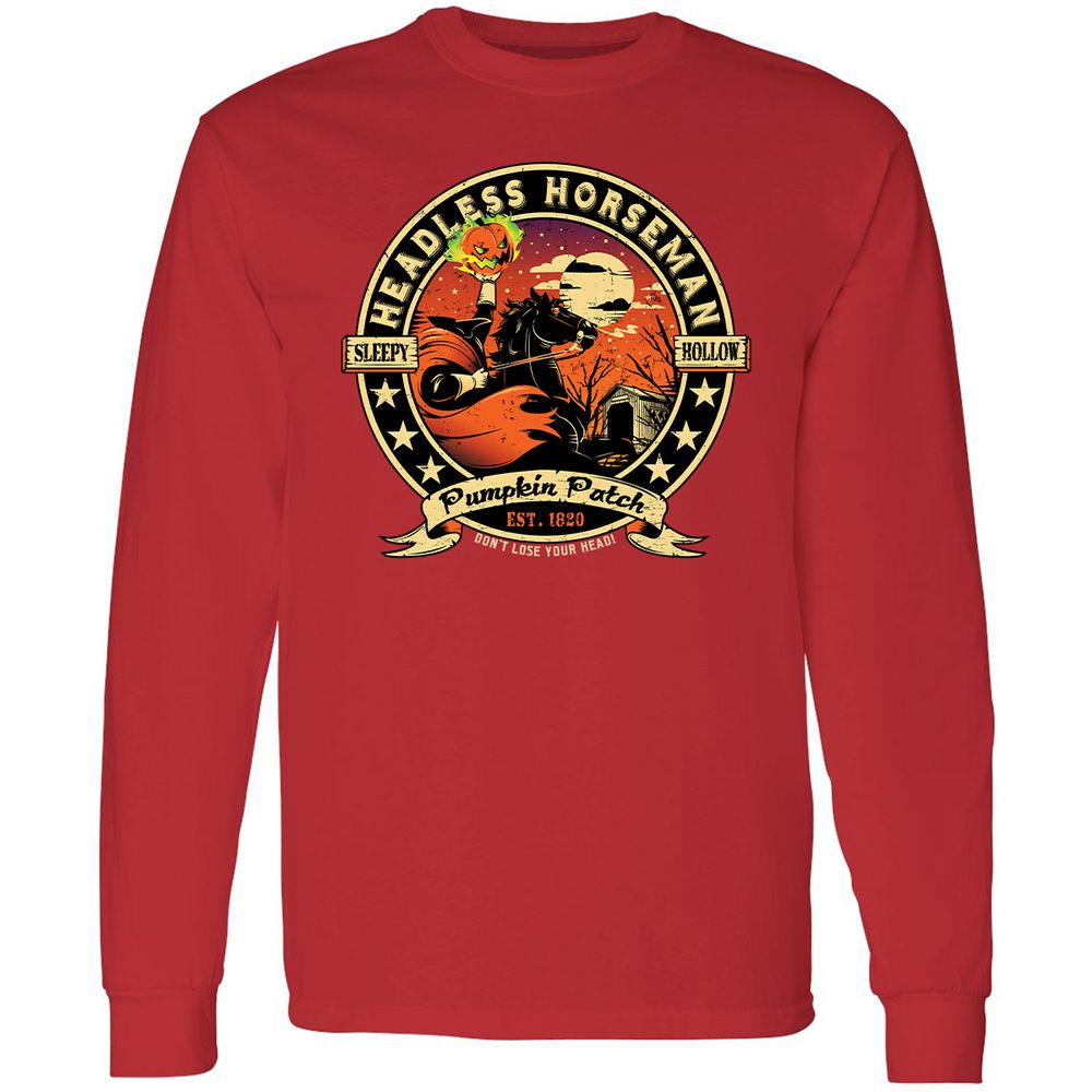 Long Sleeve T-Shirt - ZCGWVLB6 - Red - 14