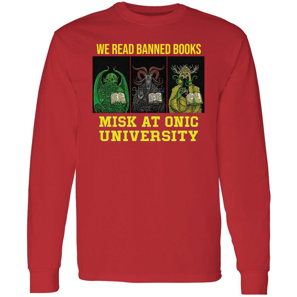 Long Sleeve T-Shirt - S7XJ4RUN - Red - 14