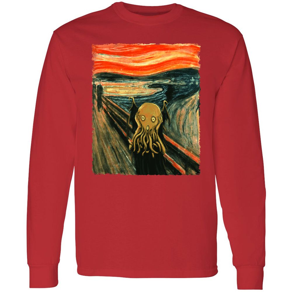 Long Sleeve T-Shirt - 23JHTWQP - Red - 14