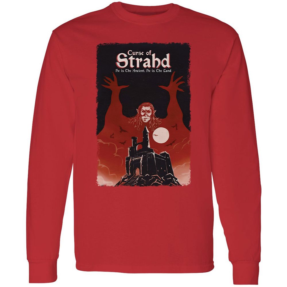 Long Sleeve T-Shirt - W7DGCF1E - Red - 14