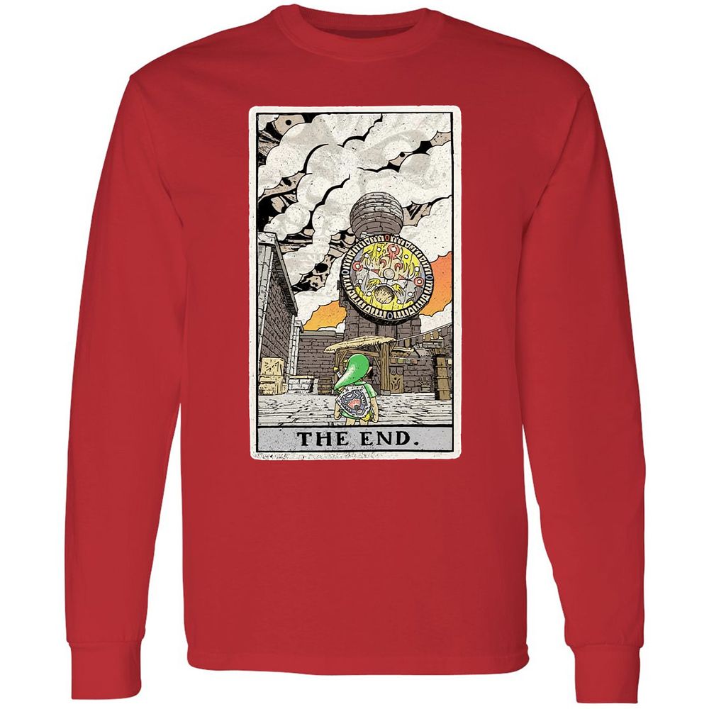 Long Sleeve T-Shirt - 1EUCX9NV - Red - 14