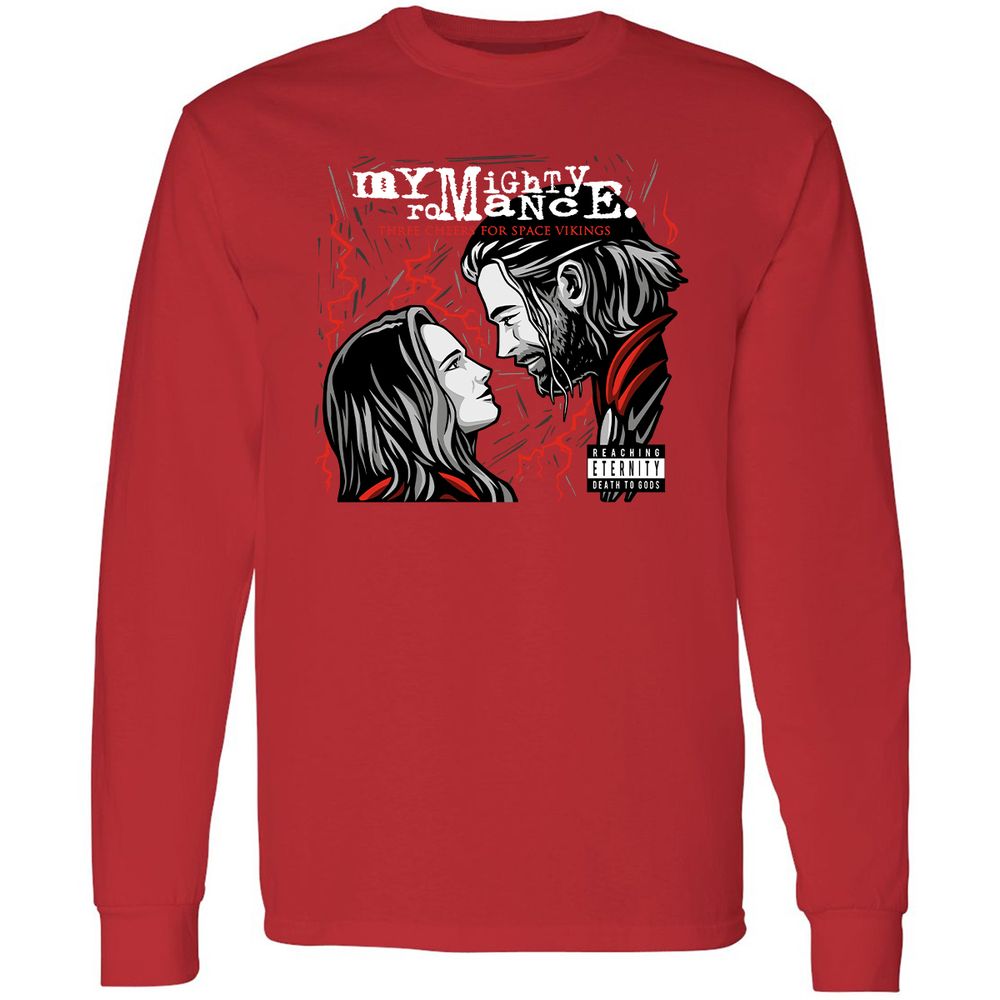 Long Sleeve T-Shirt - 7RZVGJZM - Red - 14