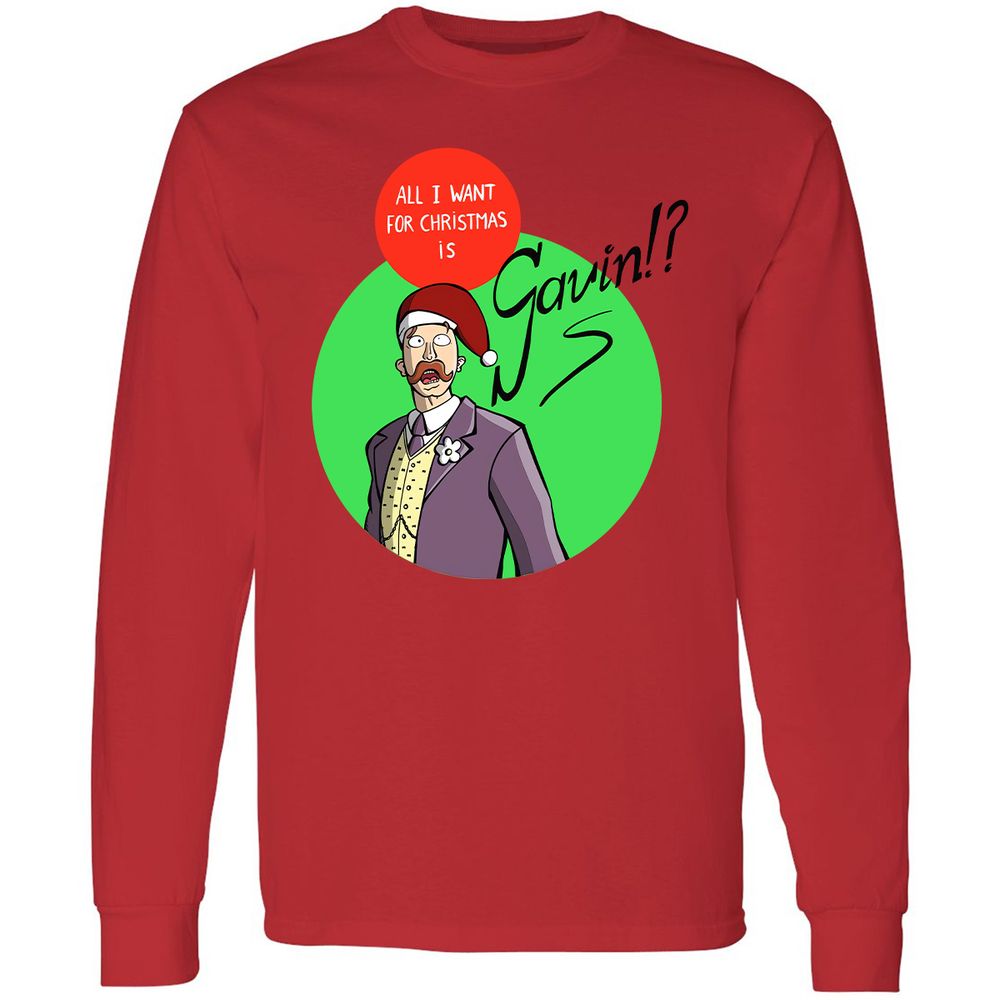 Long Sleeve T-Shirt - 2WZMXFVF - Red - 14