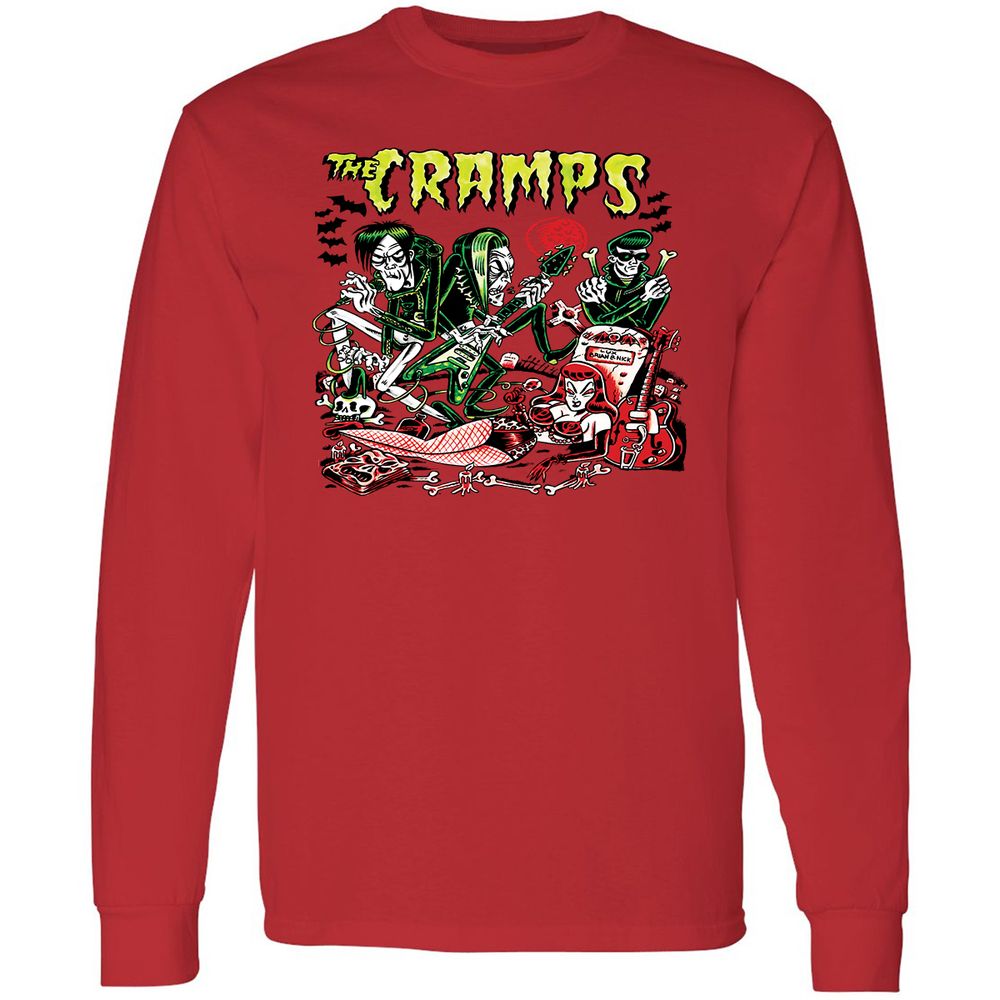 Long Sleeve T-Shirt - Z1FQWQGG - Red - 14