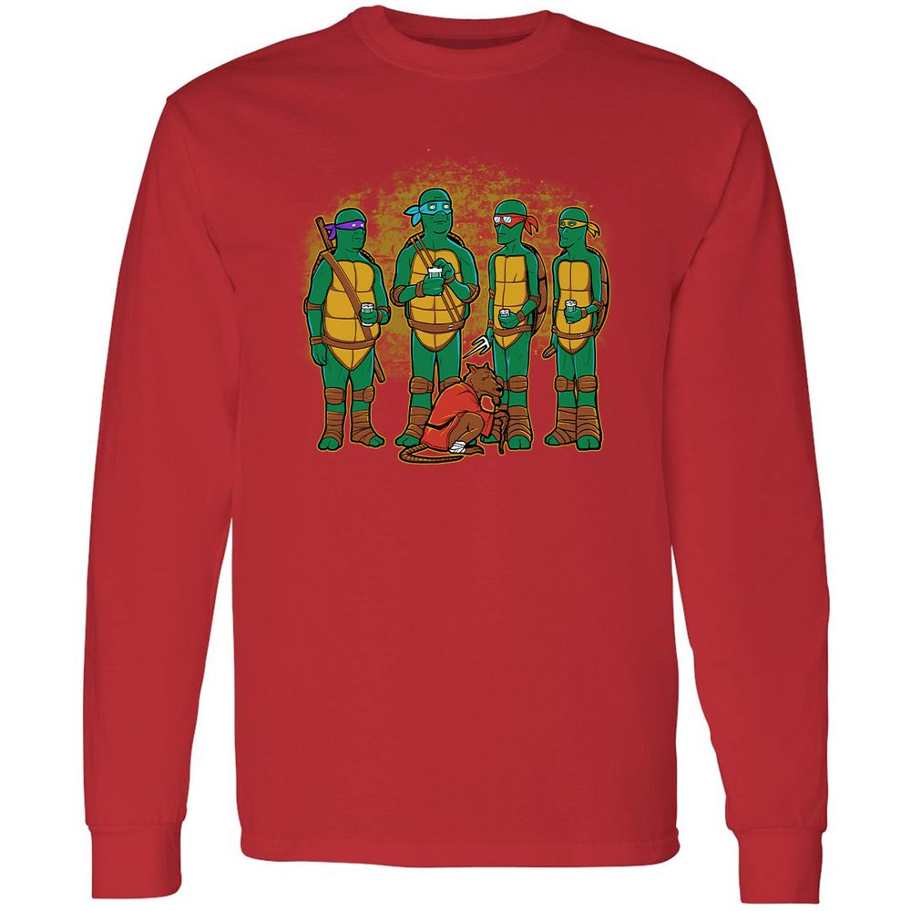 Long Sleeve T-Shirt - 9C6VX44S - Red - 14