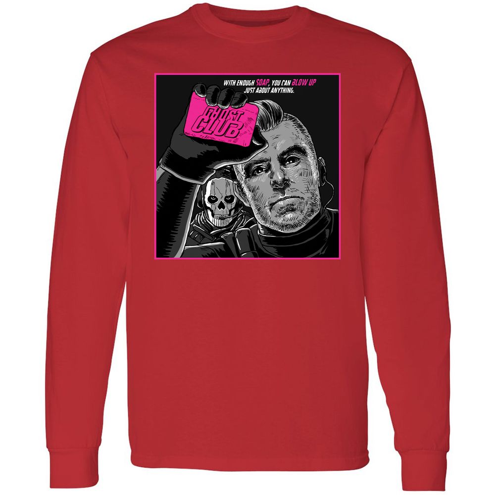 Long Sleeve T-Shirt - EWPCUMWV - Red - 14
