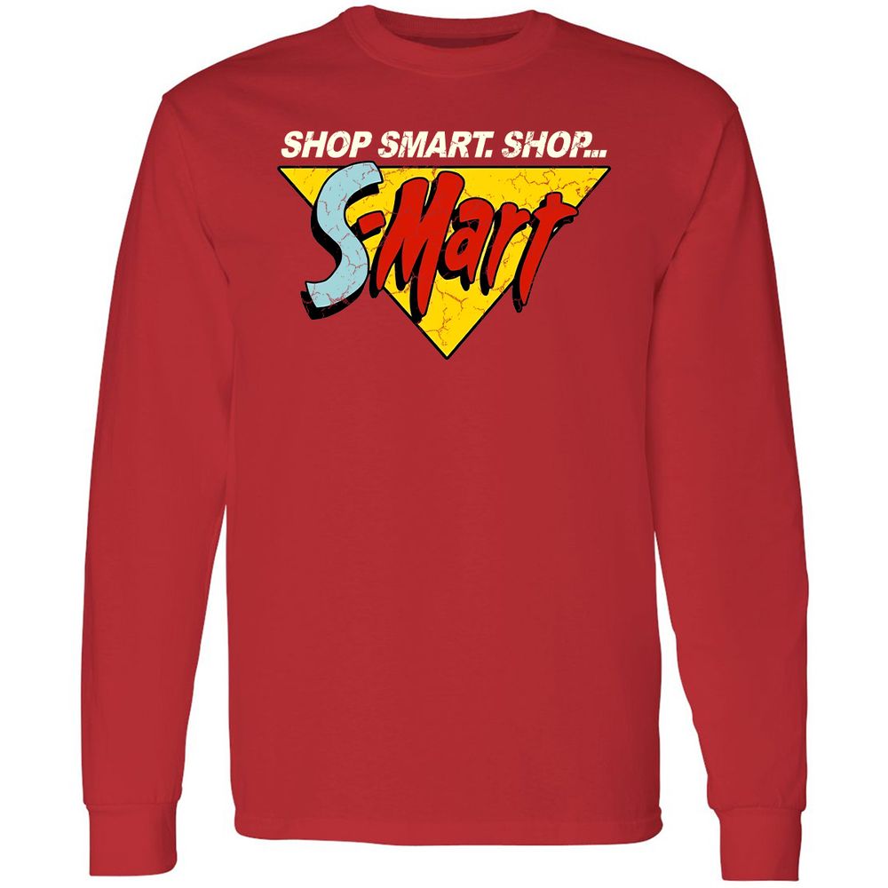 Long Sleeve T-Shirt - WMWGZ5ES - Red - 14