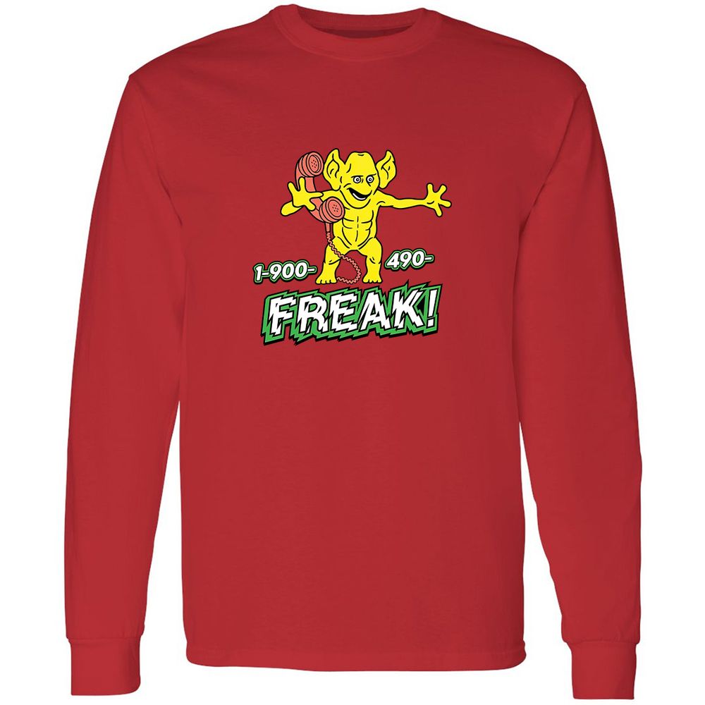 Long Sleeve T-Shirt - 7Z8Z8KL3 - Red - 14