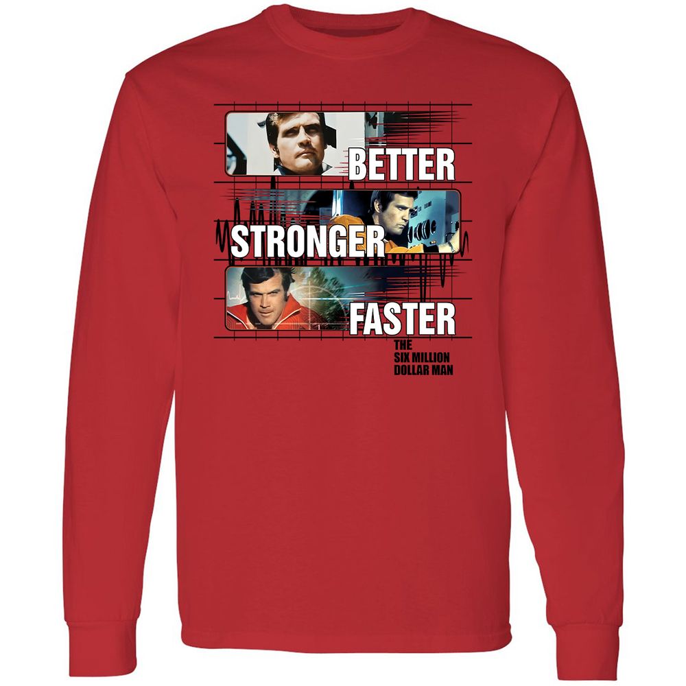 Long Sleeve T-Shirt - 64DPLVF7 - Red - 14