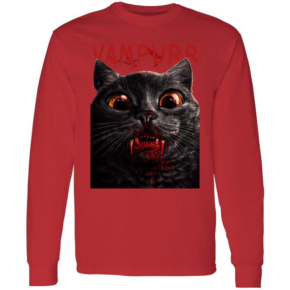 Long Sleeve T-Shirt - WAAS86FK - Red - 14