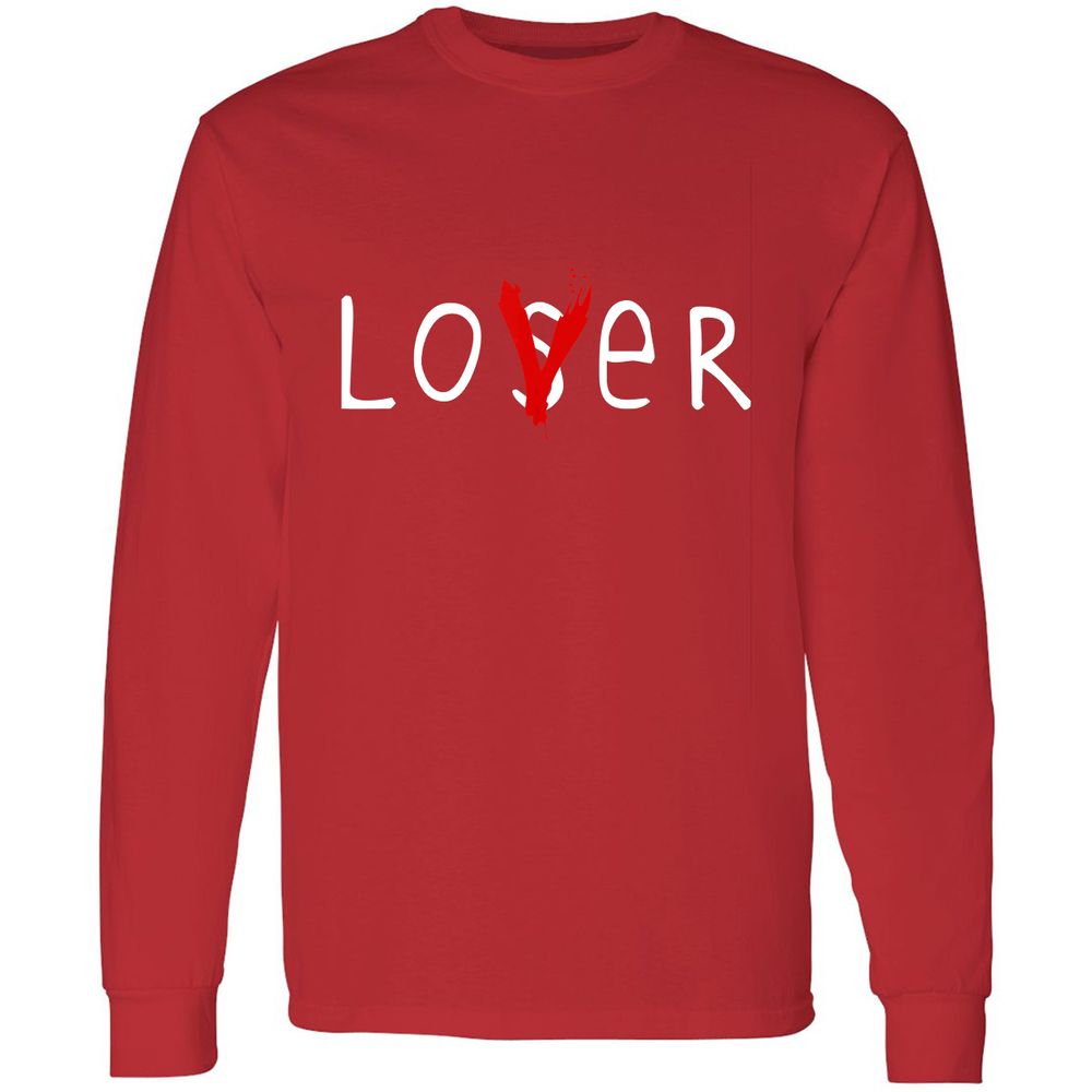 Long Sleeve T-Shirt - SC9337KS - Red - 14