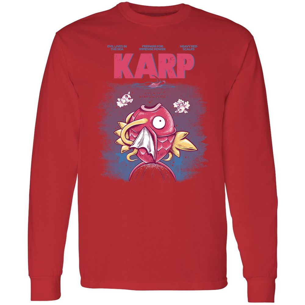 Long Sleeve T-Shirt - N3MBVF2K - Red - 14