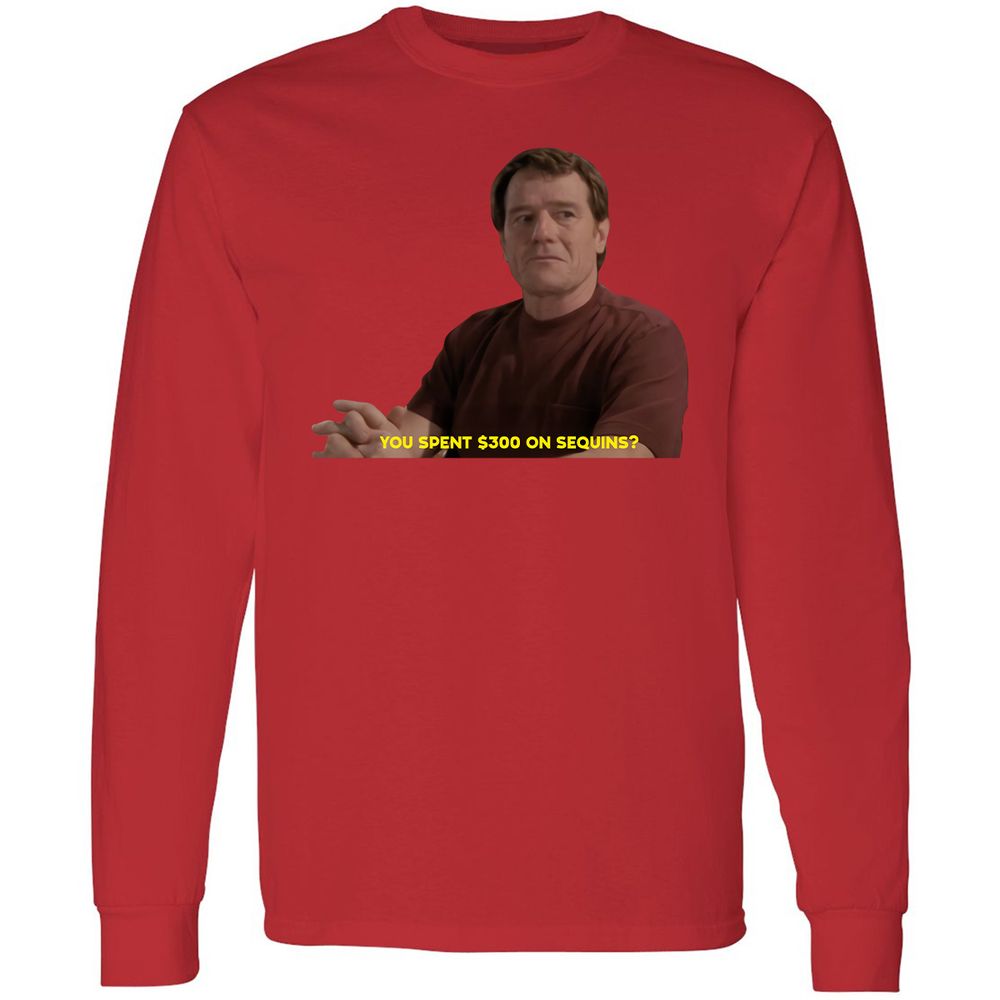 Long Sleeve T-Shirt - TTT6JHFK - Red - 14