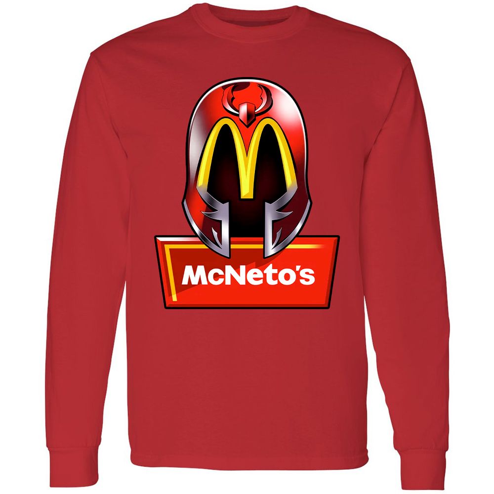 Long Sleeve T-Shirt - JRKYFQQJ - Red - 14