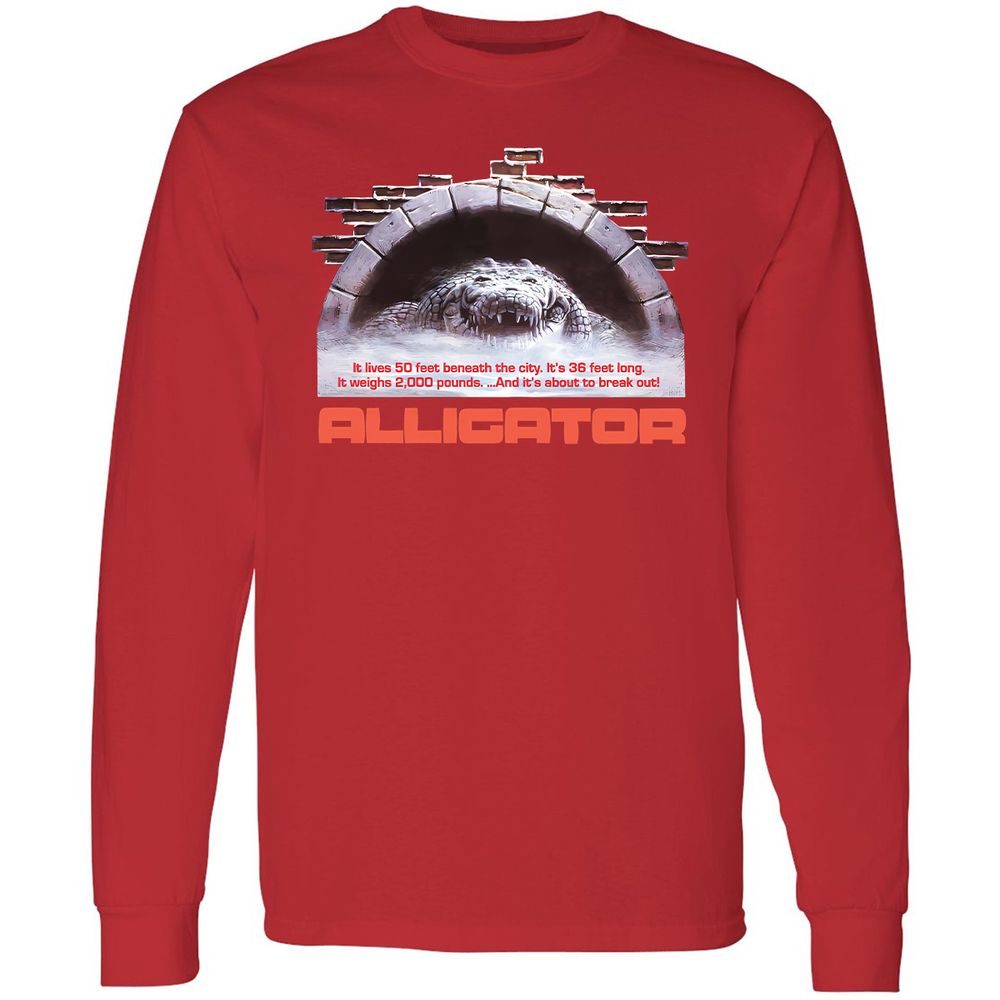 Long Sleeve T-Shirt - 5TE8R4AL - Red - 14