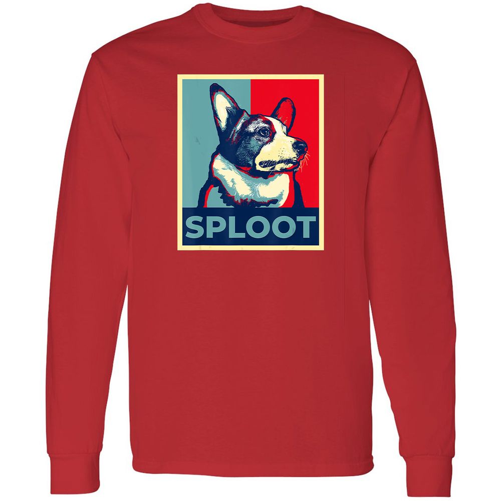 Long Sleeve T-Shirt - 3W5SMR7N - Red - 14