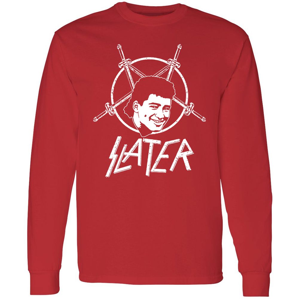 Long Sleeve T-Shirt - 3DK9YZAD - Red - 14