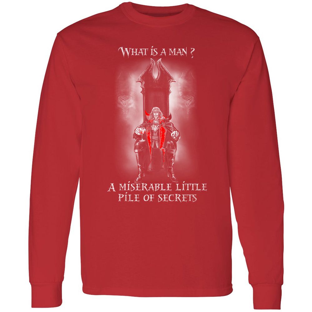 Long Sleeve T-Shirt - 41H9CD9K - Red - 14