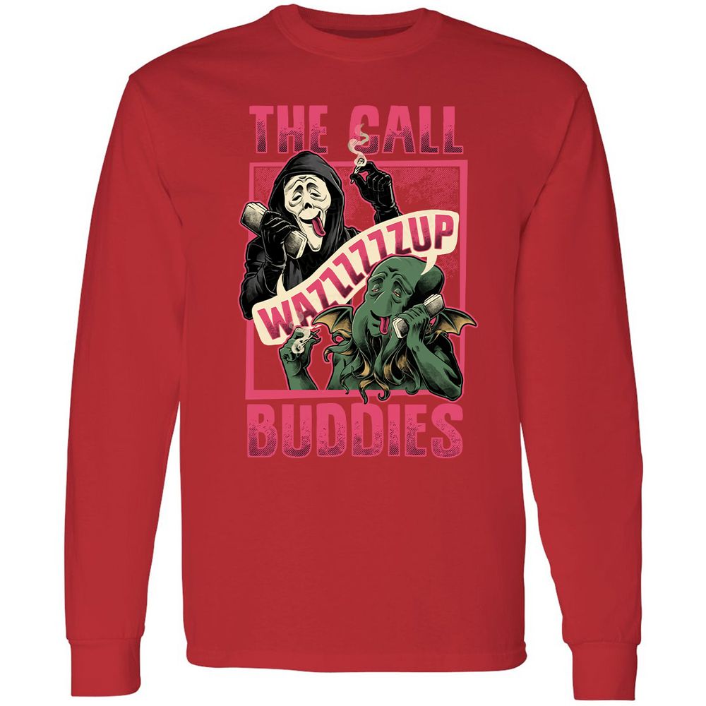 Long Sleeve T-Shirt - 9ZS49Q5D - Red - 14