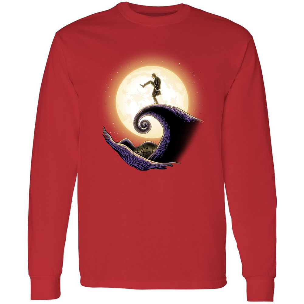 Long Sleeve T-Shirt - FJLJ7RAF - Red - 14