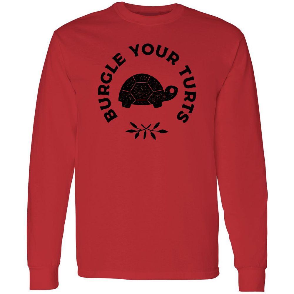 Long Sleeve T-Shirt - 3DT9R1K6 - Red - 14